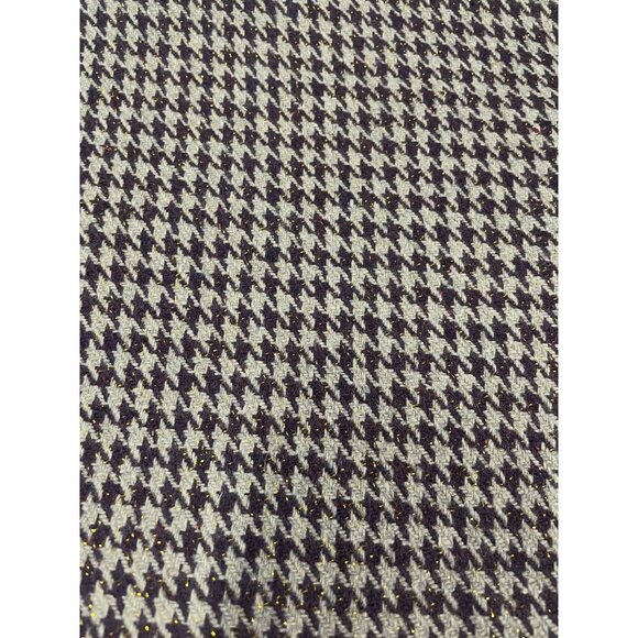 Other - Fabric Piece 60" x 56" Purple Grey Metallic Gold Thread